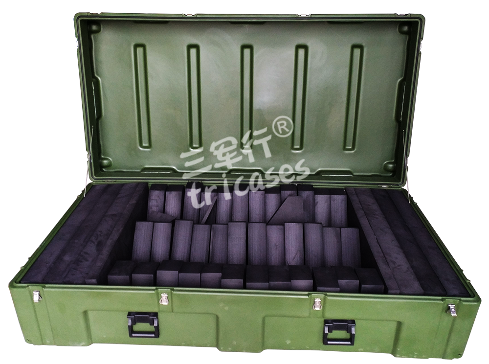 上海三军行大型军用滚塑箱空投箱rs890