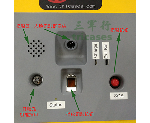 三军行厂家高级定制密码箱安全箱M2750携行箱